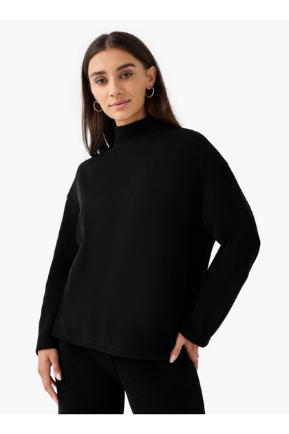 Regular Fit T-shirt with Turtleneck