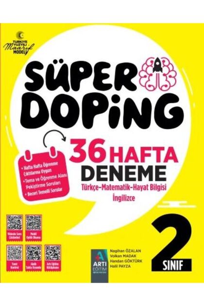 趣味・スポーツ・実用 Happy : snapshot diary 2 Artı Eğitim Yayınları 2. SINIF SÜPER DOPİNG 36 HAFTA DENEME