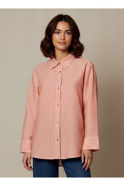 Shirt with Stripes and Long Sleeves