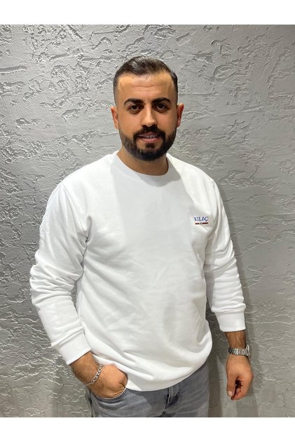 BEYAZ ERKEK SWEAT