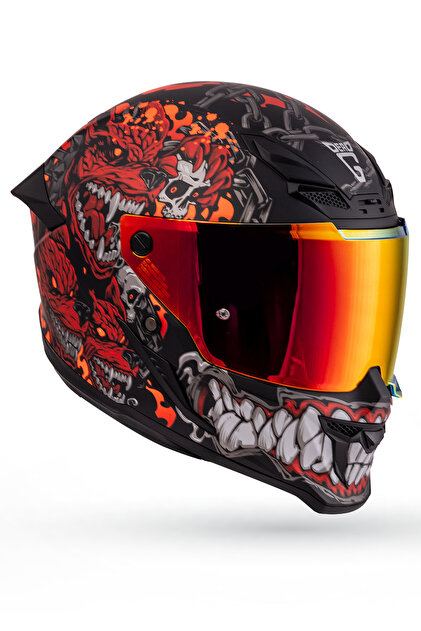 gatekeeper motorcycle helmet Bogotto Blade Helmet, Black Grey Yellow, L Automotive Lightweight quad LS2 Gate II Battle Scar