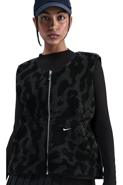 Дамско яке W NSW STREET SHERPA VEST Безръкавно яке от флийс