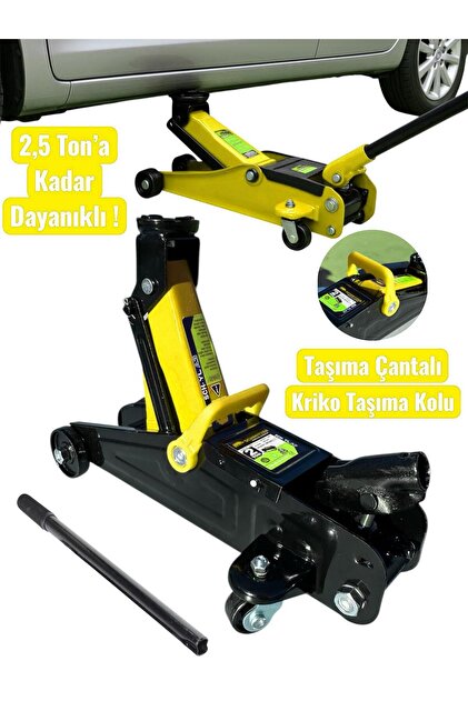 SCHMITZER 2,5 Ton'a Kadar Dayanıklı Çelik Araba Kaldırma Oto