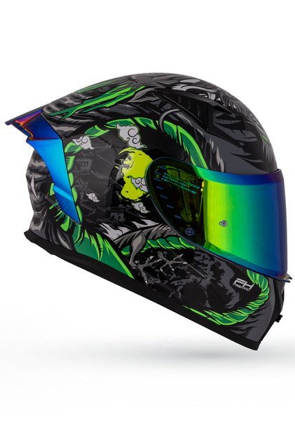 Spectre Legend Green Siyah-Yeşil Kask ( Revo Yeşil Spoiler )