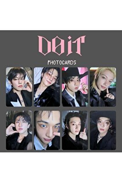 Kpop Dünyasi STRAY KIDS '' DO IT '' Photocards Set 1 - Fiyatı