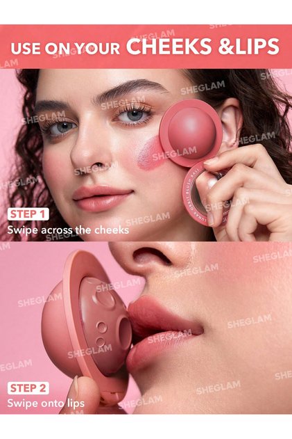 Lunar Orbit Blush Ball – Delight (Mercan Pembe Tonu)