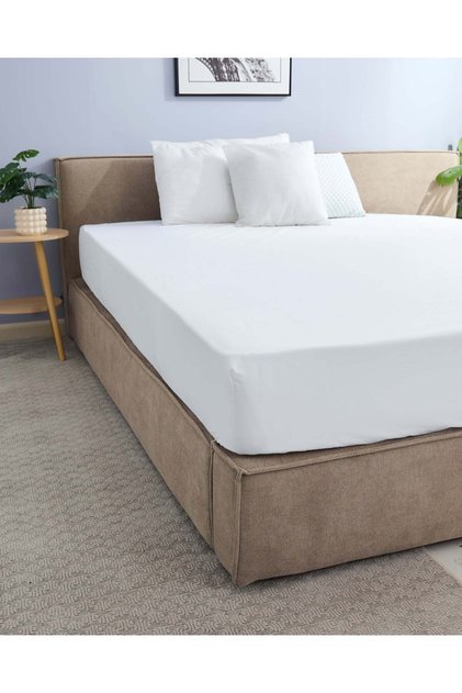 White Fitted Sheet (Single Size)