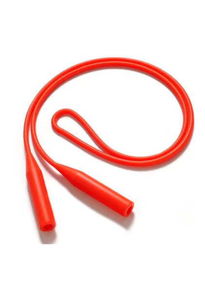 Red silicone eyeglass strap / elastic