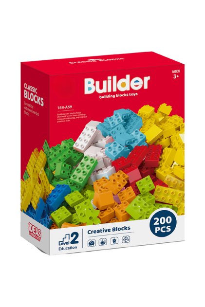 Cuburile mele de construit (200 piese)