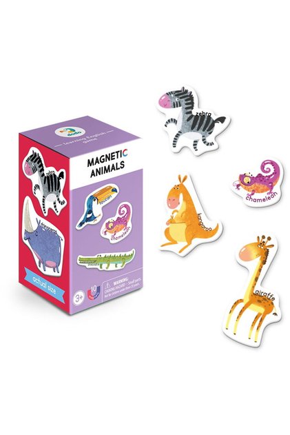 Set magnetic - Invat animalutele in lb. engleza