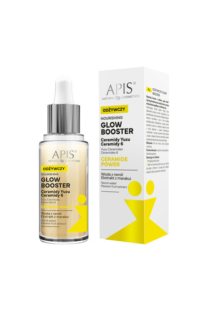 Elixir Glow Booster hranitor Ceramide Power cu extract de fructul pasiunii si ceramide, 30 ml