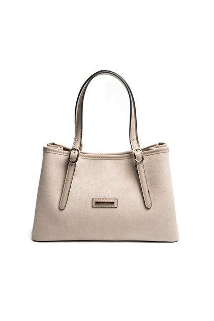 Beige - Sand Suede Women's Handbag Sp1252