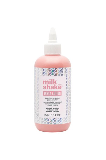 Milkshake, Insta Light, Proteine din lapte, Mască loțiune pentru îngrijirea părului, Îmbunătățitor de strălucire, 250 ml