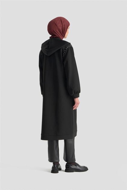 Armine Taş Detaylı Örme Kap 25KD4028 Siyah - Fiyatı, Yorumları