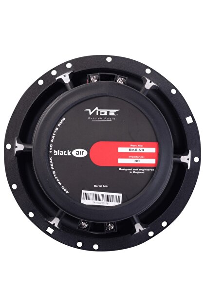 VİBE Deniz Sound BA6-V4 | Blackair Serisi 16 cm Koaksiyel