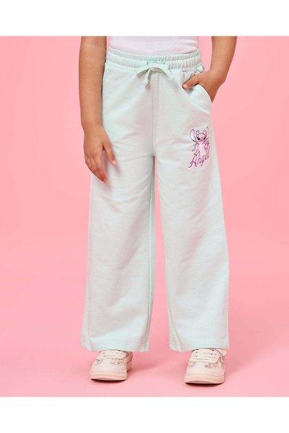 Girls Mint Stitch Print Active Pants