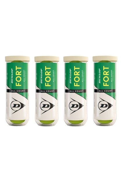 Dunlop Fort All Court TS 3'lü 4 Kutu Tenis Topu - Fiyatı, Yorumları