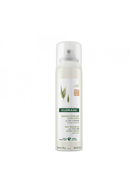 Șampon uscat hrănitor cu lapte de ovăz, Klorane, Șampon, 150 ml