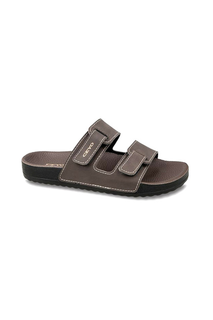 Bahama-16 Men’s Orthopedic Medical Sandal with Arch Support, Italian Material, Water-Resistant