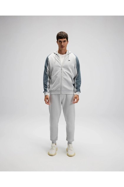 Erkek Fermuarlı Kapüşonlu Sweat EM560-GI