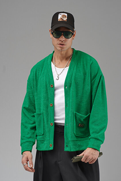 Cardigan pentru bărbați Trend Biz supradimensionat Mold
