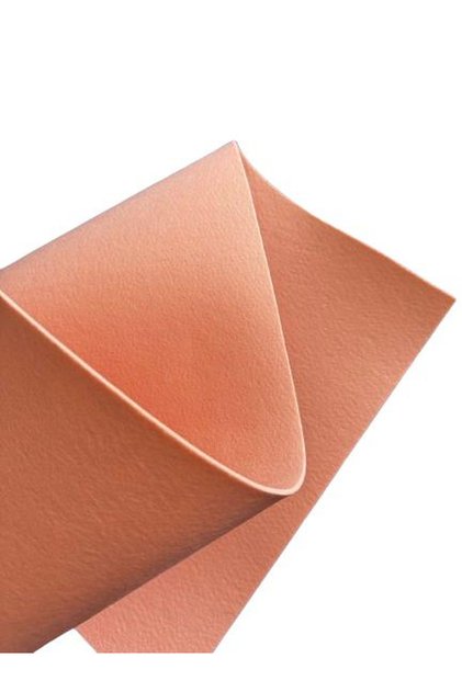 Fetru rigid 3mm 50X50cm, roz piersica