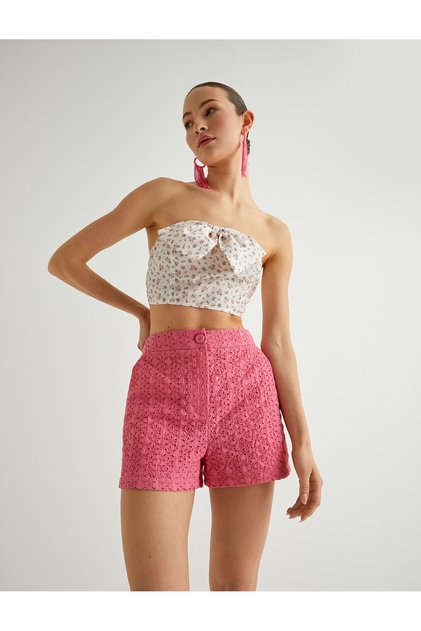 Mini Fisto Shorts with Lined Pockets