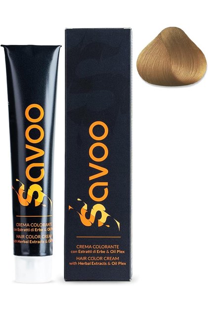 Hair Color Cream #8.33 Intense Light Golden Caramel Blonde – Permanent Hair Dye | 100ml