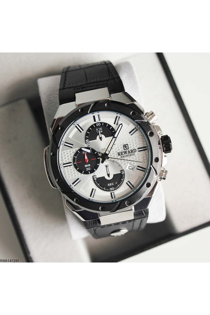 Rwa147291 Leather Band Men's Wristwatch