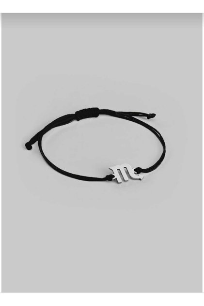 Scorpio Zodiac Bracelet - Black