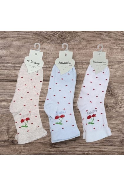 Girl's 3-Piece Sock Socks
