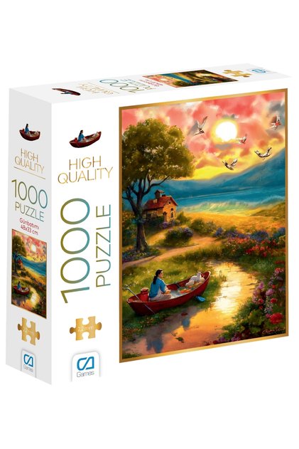 Sunset 1000 Pieces 2.2mm Thickness 48X68Cm Professional Hobby Puzzle Jigsaw Puzzle Series