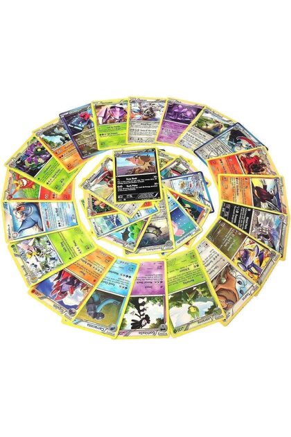 Pokemon TCG 25 Adet Orijinal Pokemon Kartı Common, Uncommon