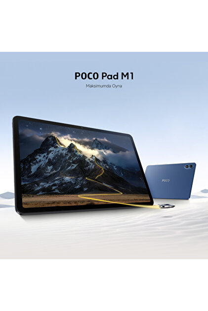 POCO Pad M1 8GB RAM 256GB ROM, Mavi (Xiaomi Türkiye Garantili
