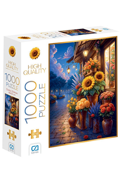 CA Games Venedik Sokakları 1000 Parça 2,2mm Kalınlık 48x68cm