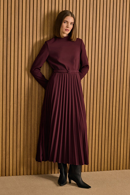 Pleated Dress
