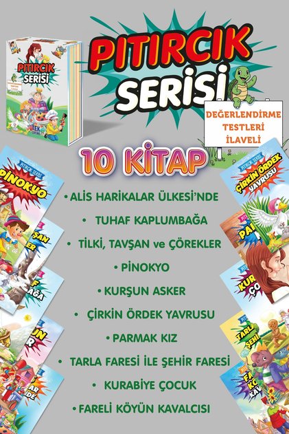 1. 2. Meb Compatible Recommended Pıtırcık Serisi Story Storybooks for Grade 3 - ANETİL