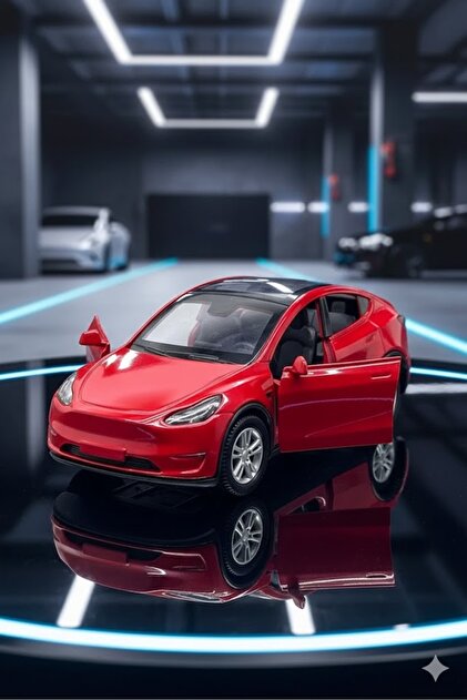 CarStore TESLA MODEL Y 1:32 MODEL MAKET ARABA SİYAH - Fiyatı