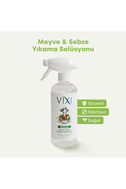 The Vixi Meyve Sebze Yıkama Solüsyonu - Fiyatı, Yorumları