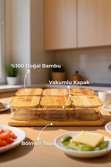 Bambum Quatro 6'lı Kahvaltılık Seti - Fiyatı, Yorumları