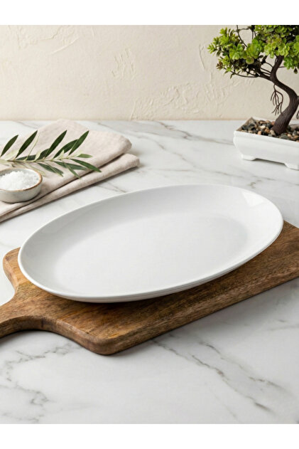 32CM İskender Tabağı Polikarbon Kayık Tabak