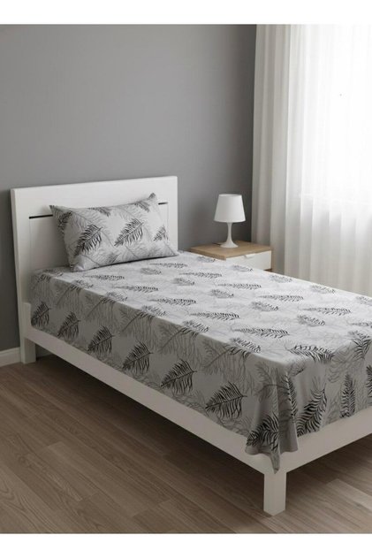Untaş Single Elastic-Free Sheets and 1 Pillow Covers