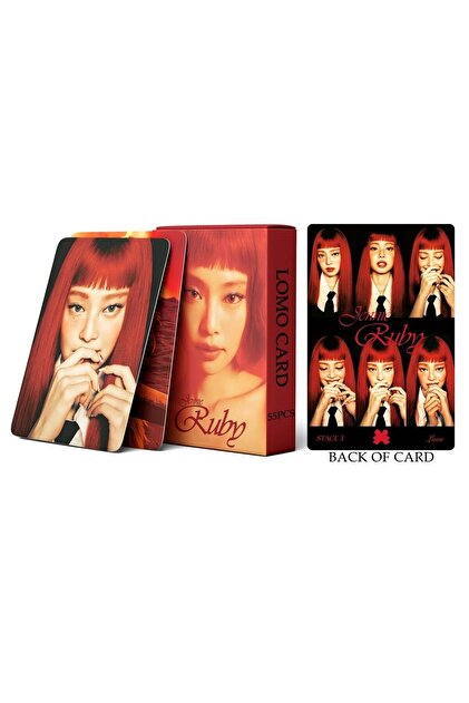 REN AKSESUAR Kpop Blackpınk Jennie Ruby Lomo Kart 55 Adet - Fiyatı