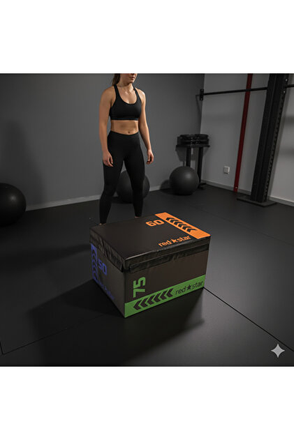 assa spor Soft PLYOBOX Küp 50×60×75 cm (CRS-114) Plyometric Box