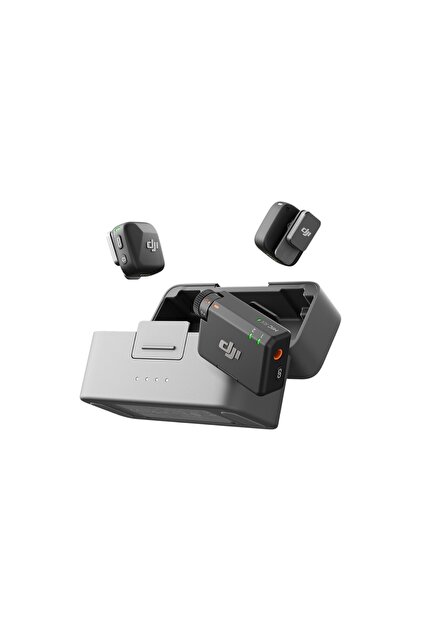 DJI Mic Mini (2Tx+1Rx+Charging Case) - İthalatçı Garantili