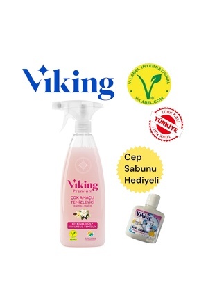 Viking 750 Ml * 5 Adet Vegan Premium Çok Amaçlı Temizleyici