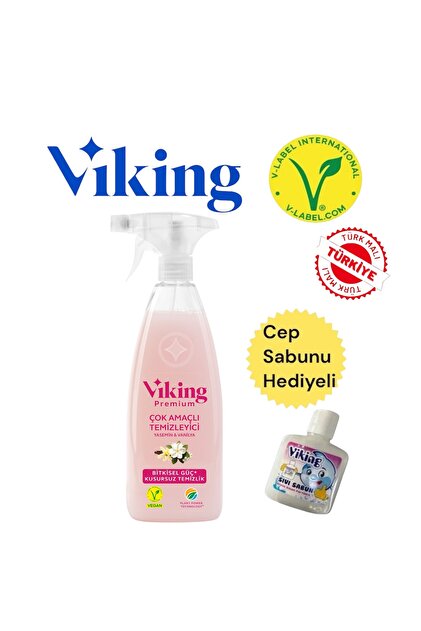 Viking 750 Ml * 5 Adet Vegan Premium Çok Amaçlı Temizleyici