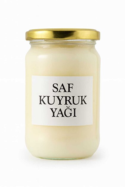 Kuyruk Yağı eritilmiş kuzu kuyruk yağı 105ml lamb tail fat