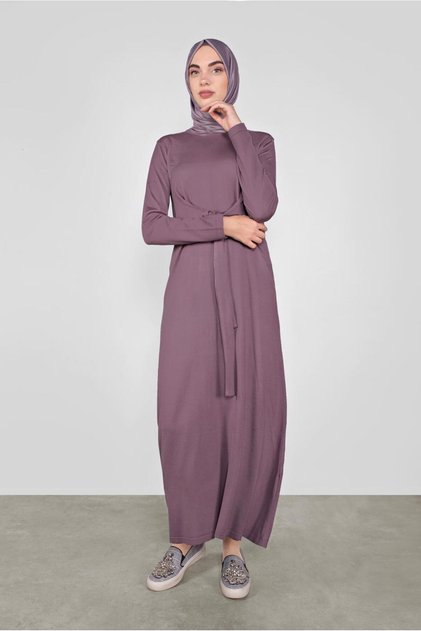 Shrimped Knitted Dress 41029