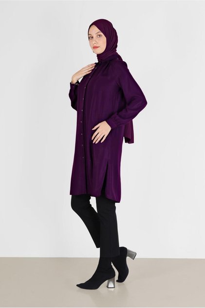 BUTTONED CLASSIC TUNIC 42201